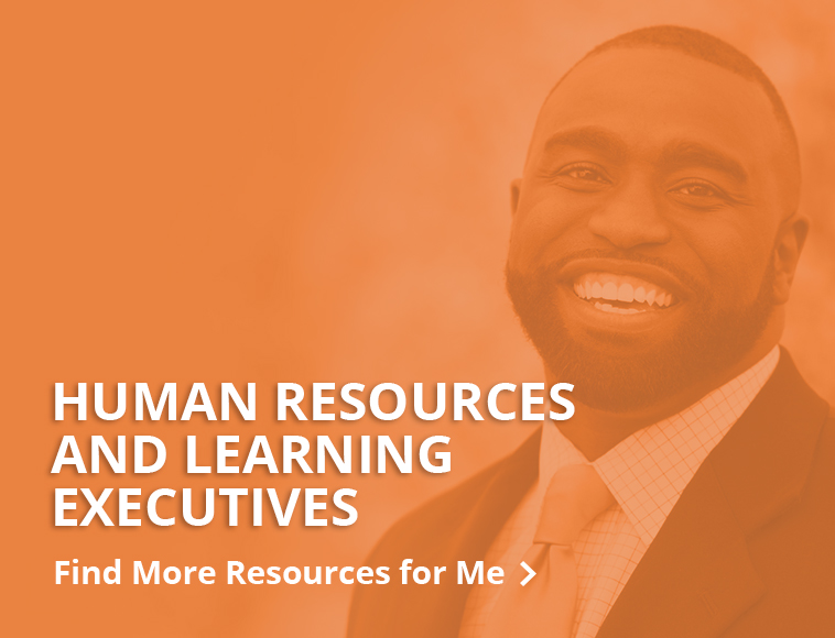 Resources for HR and learning executives - button