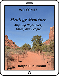 Strategy-structure aligning objectives by Ralph Kilmann