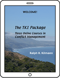 The TKI Package cover image by Ralph Kilmann