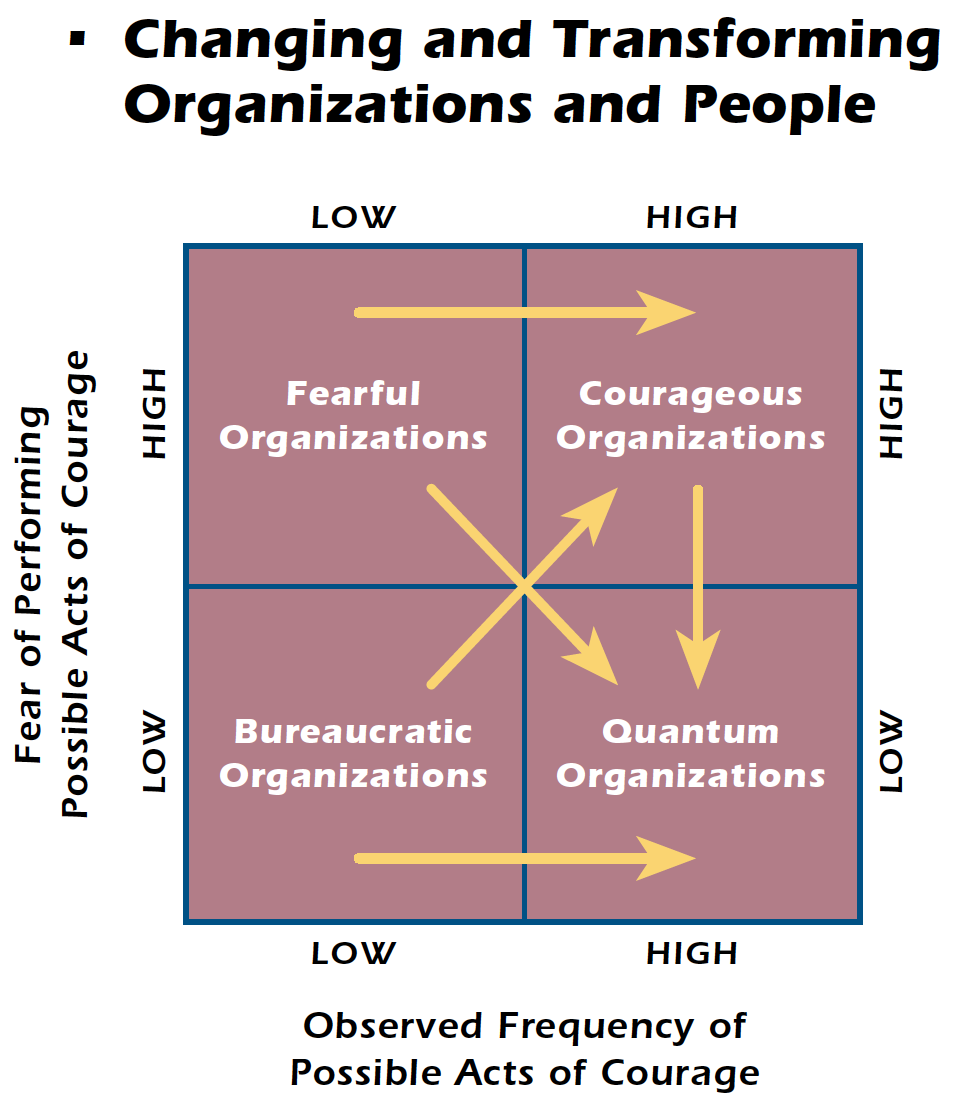 Transforming Organizational Courage